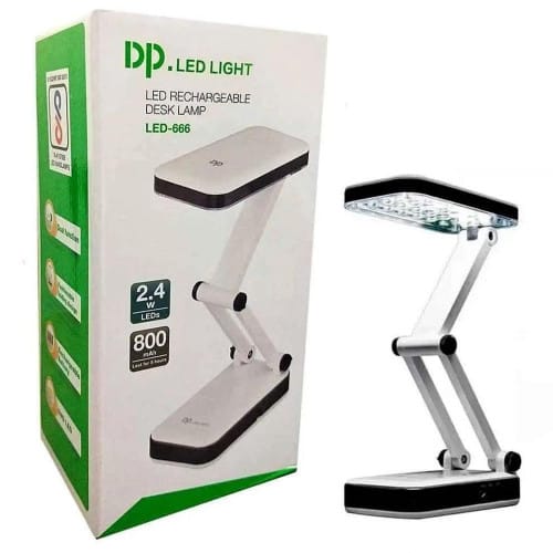 Modern Foldable LED Desk Lamp with Rechargeable Battery”