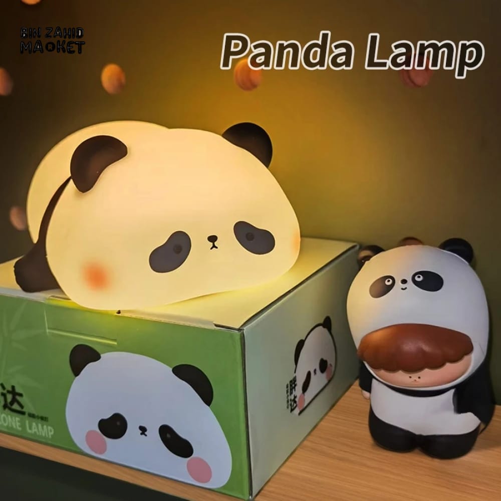 Dreamy Panda Night Light – Soft Touch LED Lamp