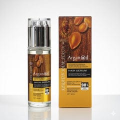 Argan Oil Hair Serum – Sulfate-Free Keratin Nutrition for Silky, Shiny Hair (80ml)