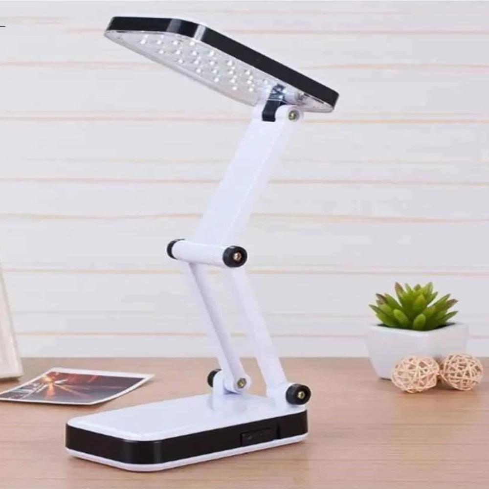 Modern Foldable LED Desk Lamp with Rechargeable Battery”